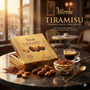 ALFREDO TIRAMISU 65GM ALMOND MILK CHOC